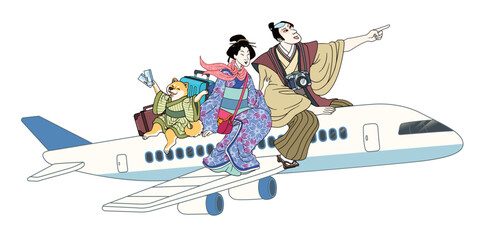 People upon flight