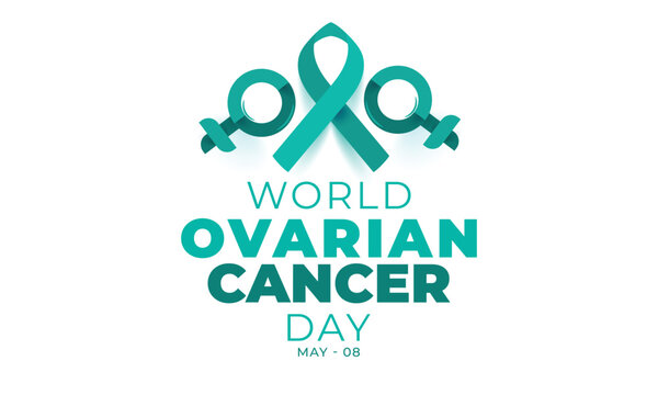 World Ovarian Cancer Day. background, banner, card, poster, template. Vector illustration.