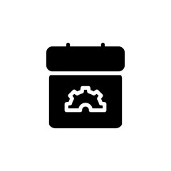 Labor day glyph icon