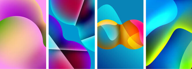 Abstract colors. Abstract backgrounds for wallpaper, business card, cover, poster, banner, brochure, header, website