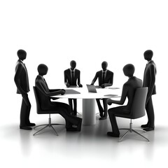 Obraz premium business people meeting
