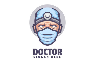 Doctor Mascot Logo Design