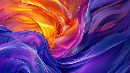Colorful silk luxury gradient background