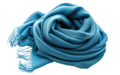 Sky Blue Neckpiece isolated on transparent Background