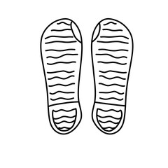 Shoeprint Doodle 