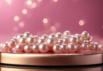 has background podium pearls it Shelled beautiful pink poduim three-dimensional abstract advertising air arch architecture award background footed pink building business catalog chart circle