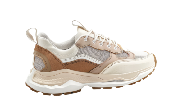 Women's Sneakers isolated on transparent Background