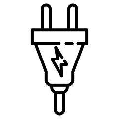 Obraz premium Plug Icon