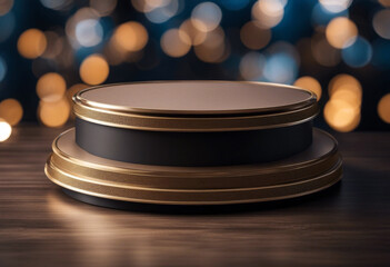 Set podium stage poduim background design three-dimensional round stage circle racked dais cylinder empty exposition geometric isolated pedestal platform presentation realistic template white winner