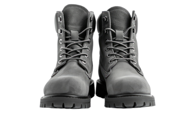 Slate-colored footwear isolated on transparent Background