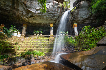 Waterfall in the Wat Tham Heo Sin Chai, Khong Chiam District, Ubon Ratchathani, Thailand