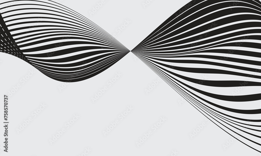 Poster abstract geometric pattern art vector illustration.
