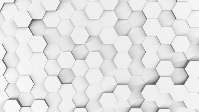 hexagon texture popping background