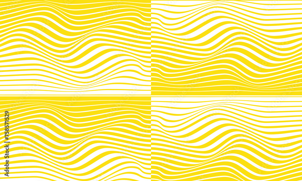 Poster abstract geometric pattern art vector illustration.