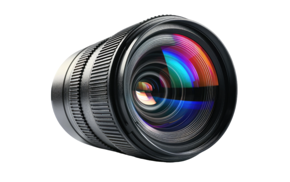 Sight Lens isolated on transparent Background - Powered by Adobe