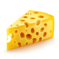 Piece of delicious cheese