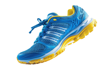 Athletic Shoes isolated on transparent Background