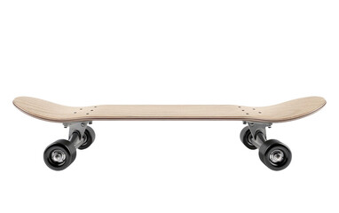 Skateboard: A versatile ride for urban explorers isolated on transparent Background