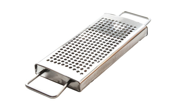Stainless Steel Grater isolated on transparent Background