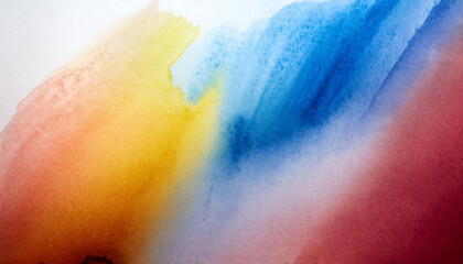 Fototapeta premium Colorful watercolor textured background 