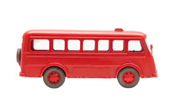Bus of Toys isolated on transparent Background