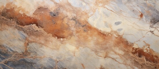 A closeup of marble texture resembling a painting, like soil on a terrestrial animals fur, a dish made from the Earths artwork