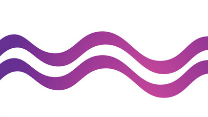 Purple wave element vector image for backdrop or presentation