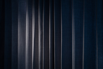暗い色のカーテンの背景テクスチャー