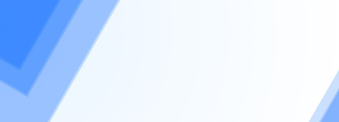 Abstract geometrical white digital web horizontal banner design template blank with place for text . Square cyan blue transparent stripes lines shapes