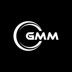 GMM Logo Design, Inspiration for a Unique Identity. Modern Elegance and Creative Design. Watermark Your Success with the Striking this Logo.