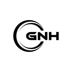 GNH Logo Design, Inspiration for a Unique Identity. Modern Elegance and Creative Design. Watermark Your Success with the Striking this Logo.