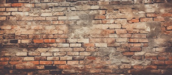 Closeup of a brown brick wall showcasing the intricate pattern of rectangular bricks, highlighting the durable and aesthetic nature of this composite building material