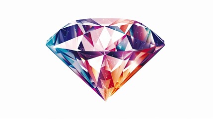 Fototapeta na wymiar Realistic gemstone. Style, treasure, wealth, decoration, jeweler, gems, emeralds, sapphires, diamond, ruby, sapphire, emerald, pearl. Generated by AI
