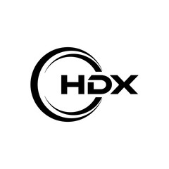 HDX Letter Logo Design, Inspiration for a Unique Identity. Modern Elegance and Creative Design. Watermark Your Success with the Striking this Logo.