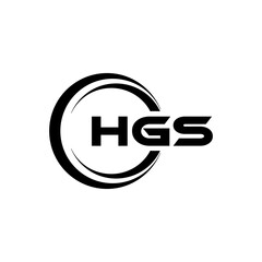 HGS Letter Logo Design, Inspiration for a Unique Identity. Modern Elegance and Creative Design. Watermark Your Success with the Striking this Logo.