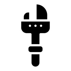 plumber glyph icon