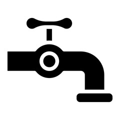 plumber glyph icon