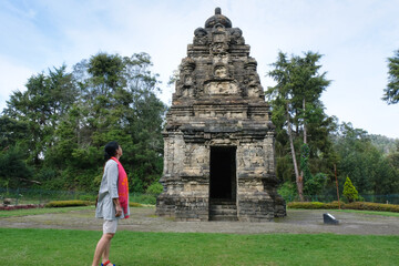 Bima Temple is one of many old small Buddhist temples built in Dieng tourist area, Wonosobo