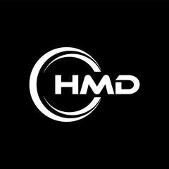 HMD Logo Design, Inspiration for a Unique Identity. Modern Elegance and Creative Design. Watermark Your Success with the Striking this Logo.