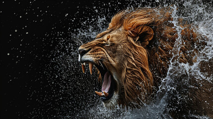 Roaring lion 