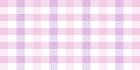 Gingham pattern background. Retro tablecloth texture. Abstract color full of Scott pattern. Pastel gingham seamless background for print on fabric. Vector art