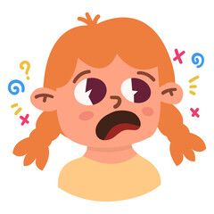 Obraz premium Cute Avatar Girl Illustration