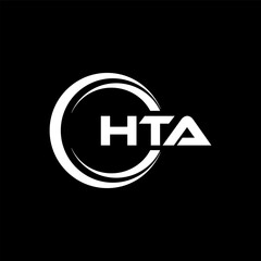 HTA Logo Design, Inspiration for a Unique Identity. Modern Elegance and Creative Design. Watermark Your Success with the Striking this Logo.