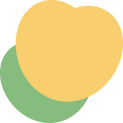 노란색 메모지 배경 일러스트