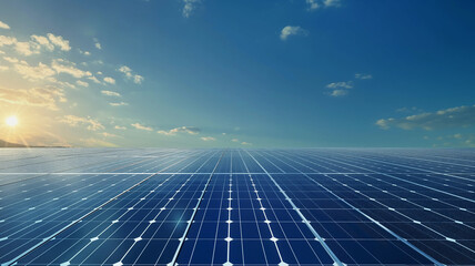 solar panels on the roof