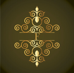 Web Creative Initial letter f logo design with modern business vector template. Creative isolated f monogram logo design
