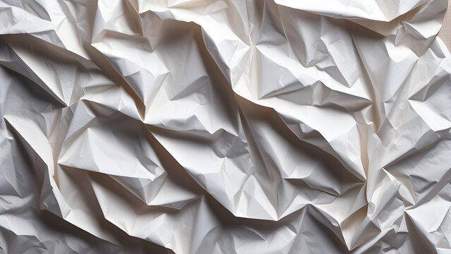 crumpled paper background. paper with space for text