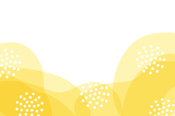 ふわふわの菜の花イメージフレーム