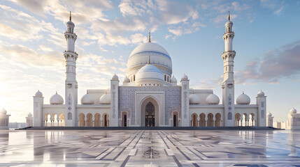 Fototapeta na wymiar sheikh zayed mosque sharja uae dubai
