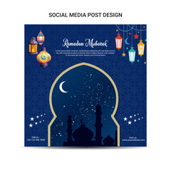 Ramadan social media post